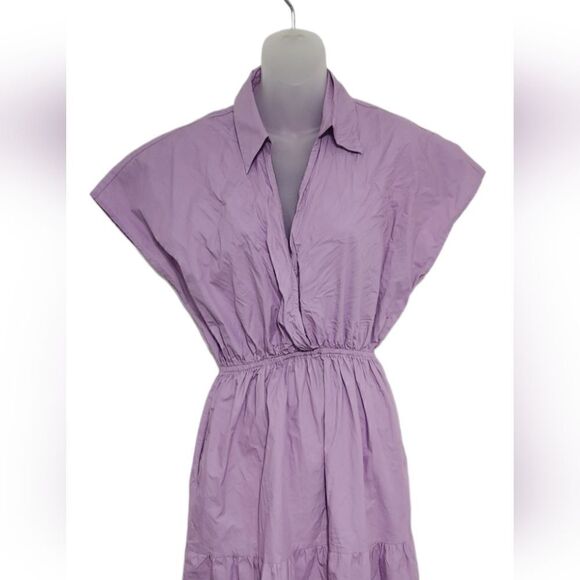 Caryn Lawn Gayle Dress In Lavender one size - Picture 8 of 9
